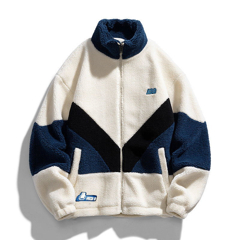 Lamb Wool Cotton-padded Jacket