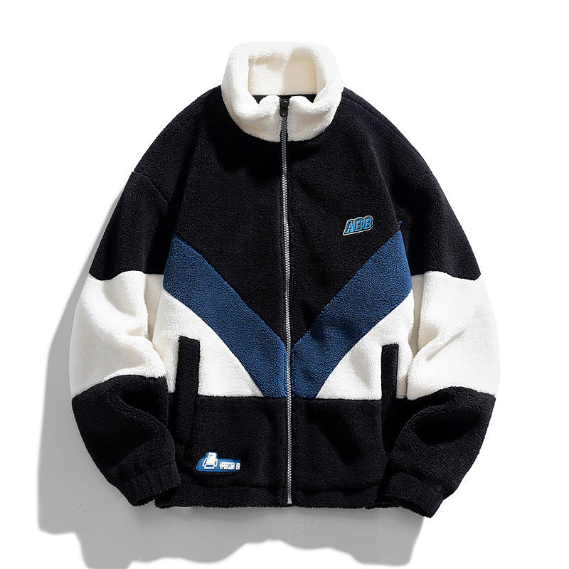 Lamb Wool Cotton-padded Jacket