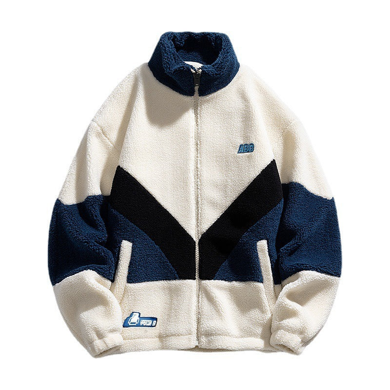 Lamb Wool Cotton-padded Jacket