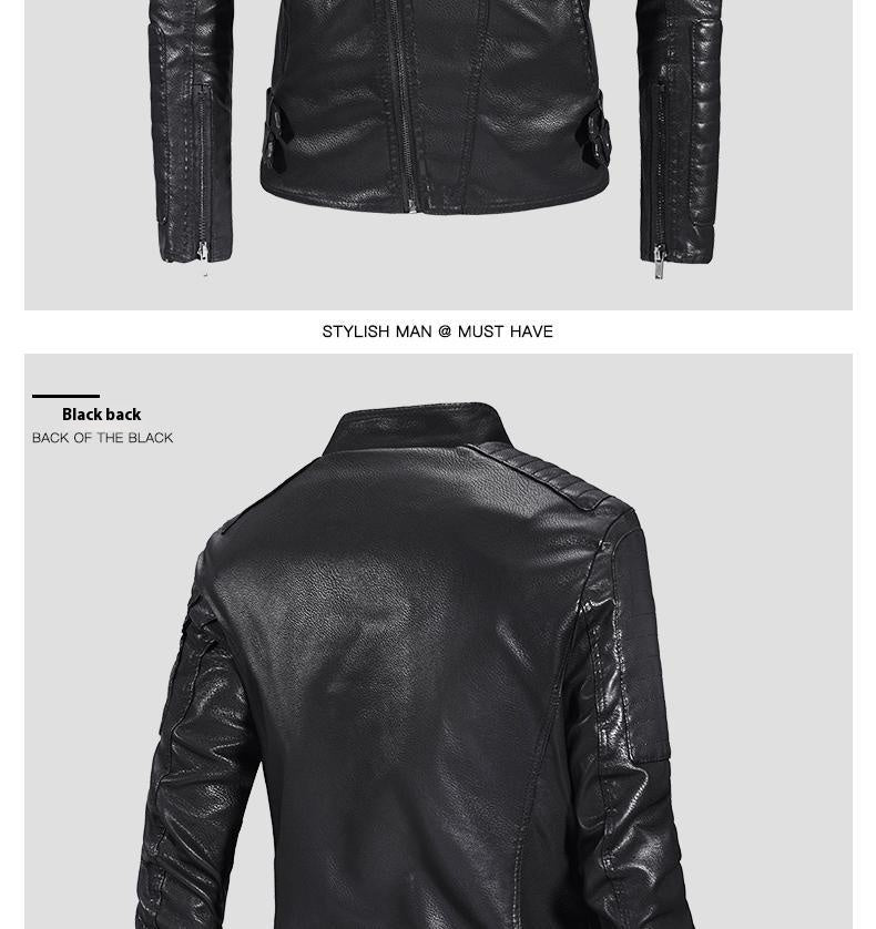 Trendy Leather Jacket