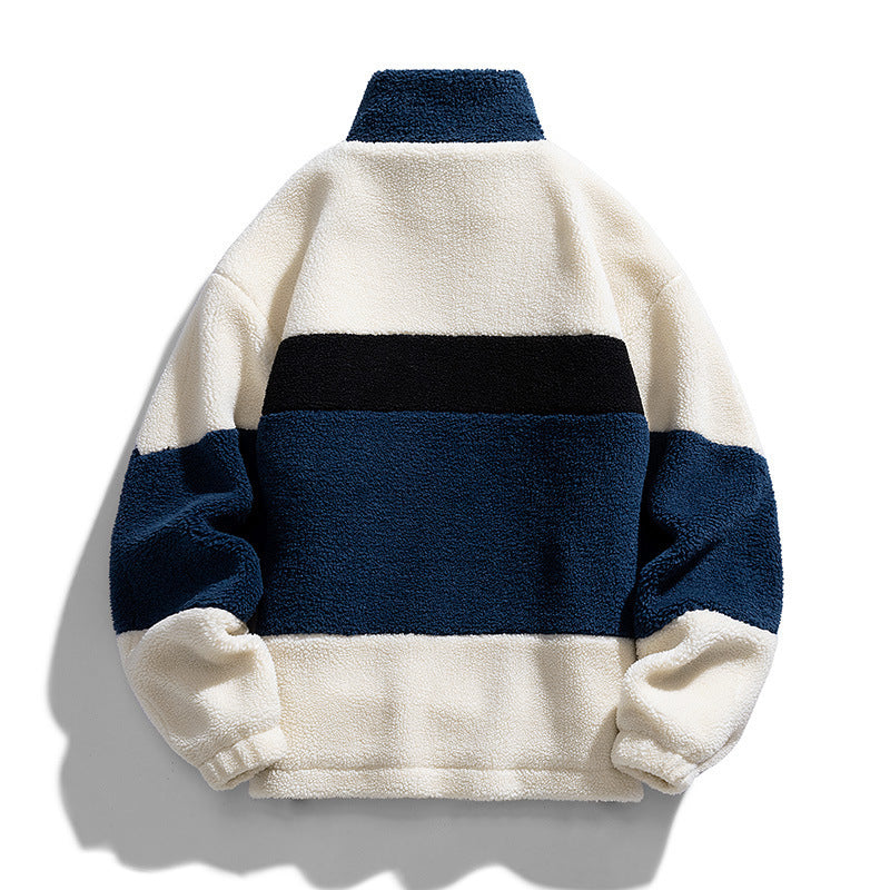 Lamb Wool Cotton-padded Jacket