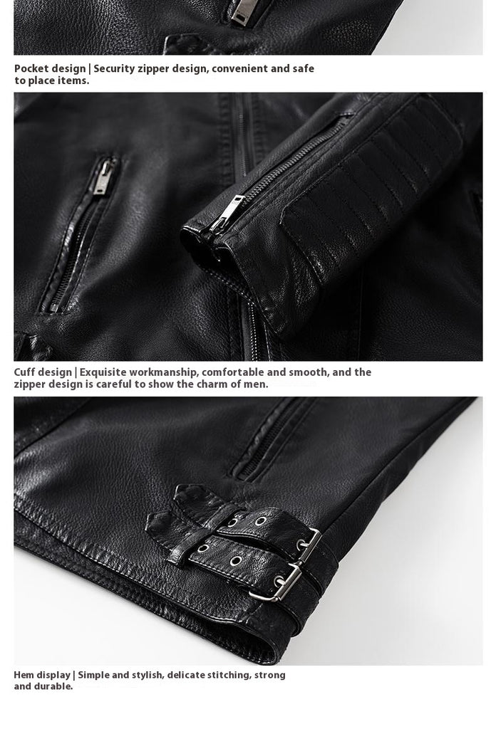Trendy Leather Jacket