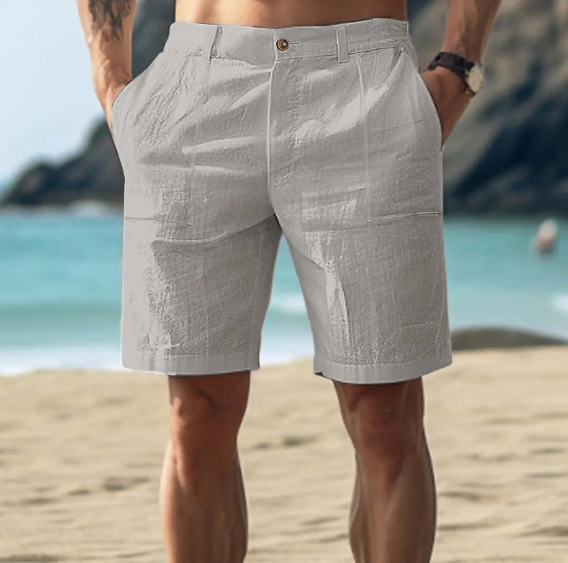 Men's Cotton And Linen Casual Pants