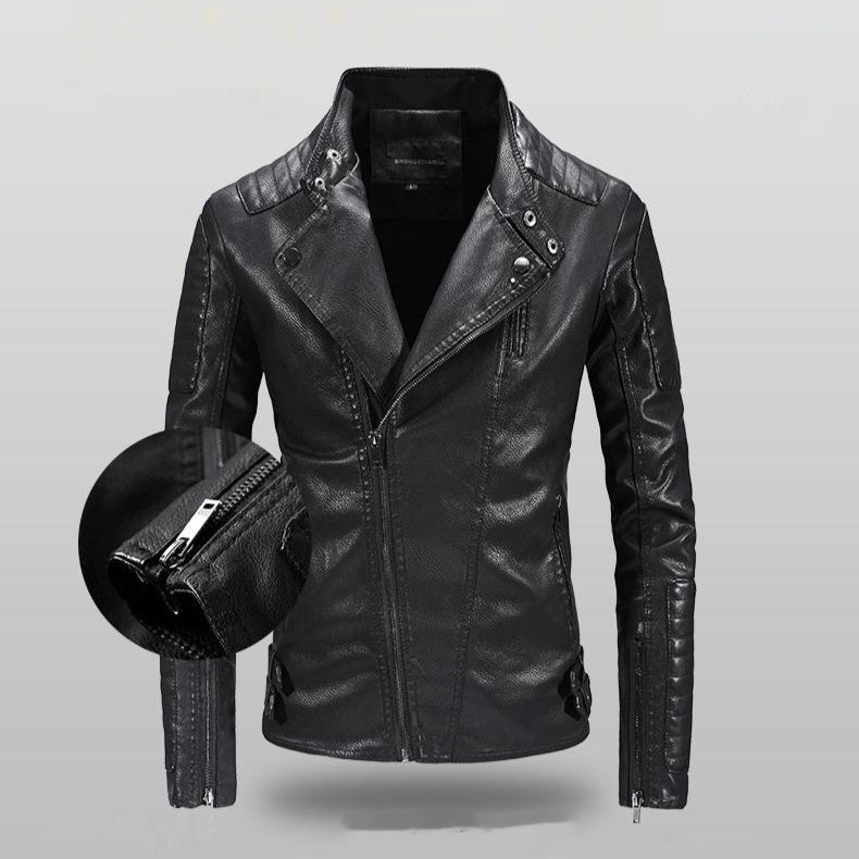 Trendy Leather Jacket
