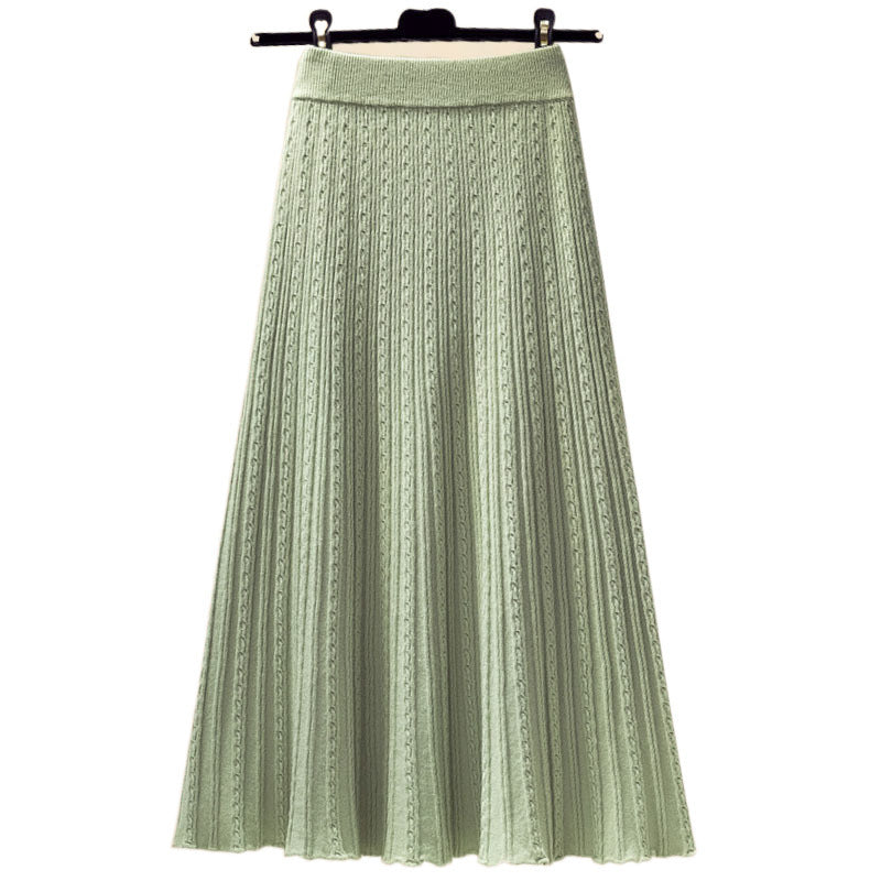 Dinified Sweater Waist-tight Skirt