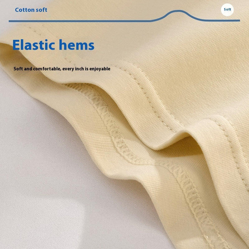 Blocked Breathable Pure Cotton Underwear