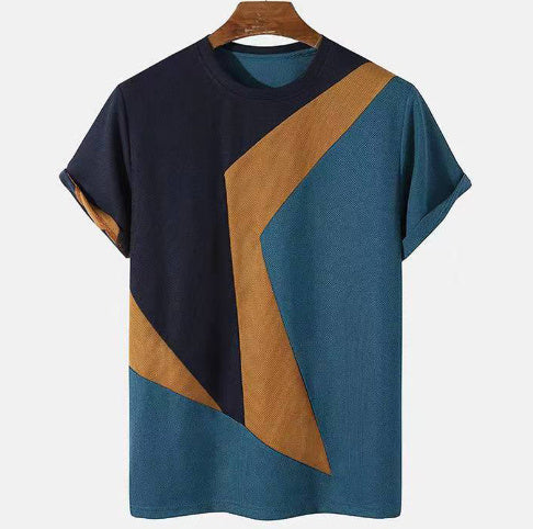 Striped 3D Printed Knitted Mesh Top