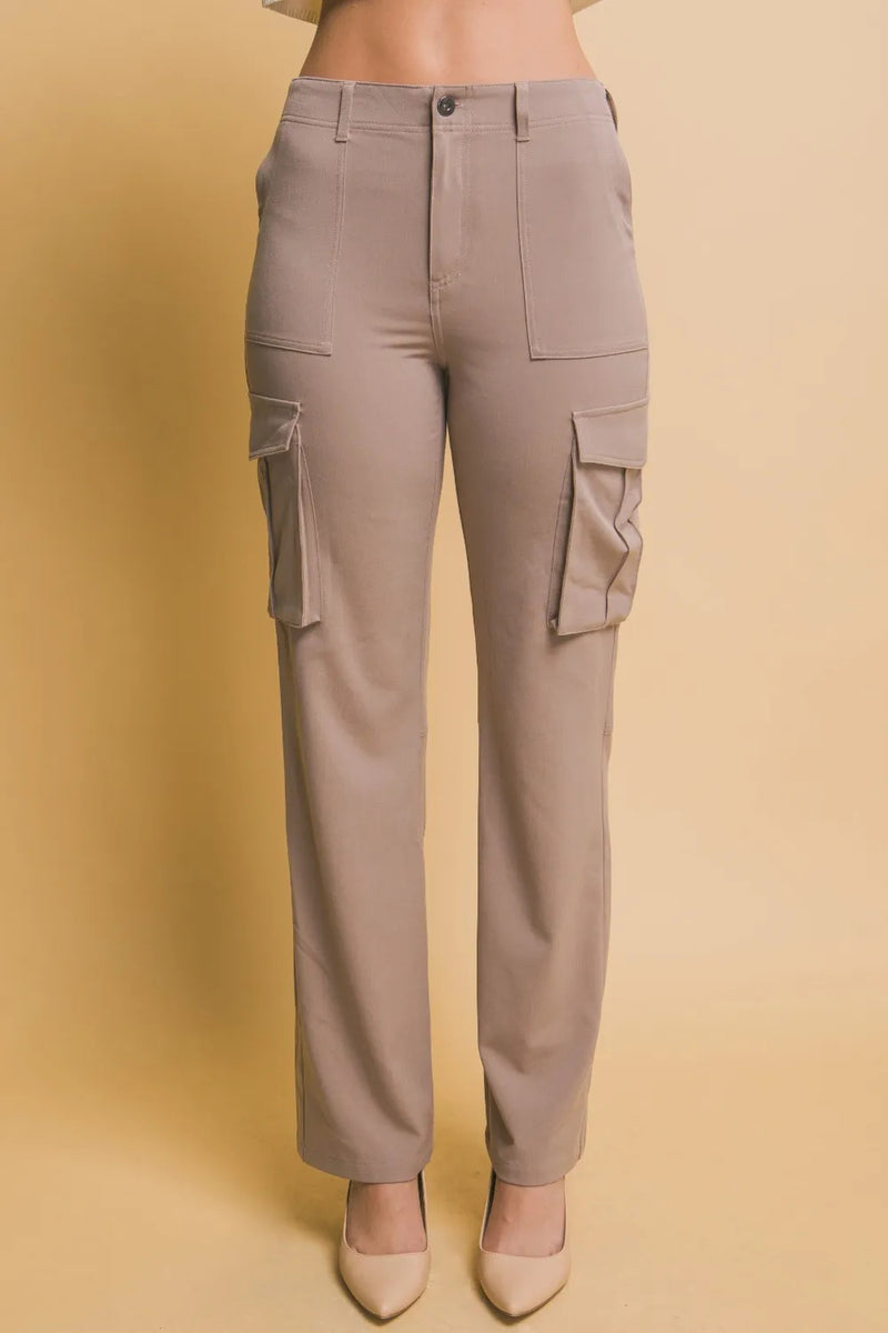 Love Tree High Rise Cargo Pants