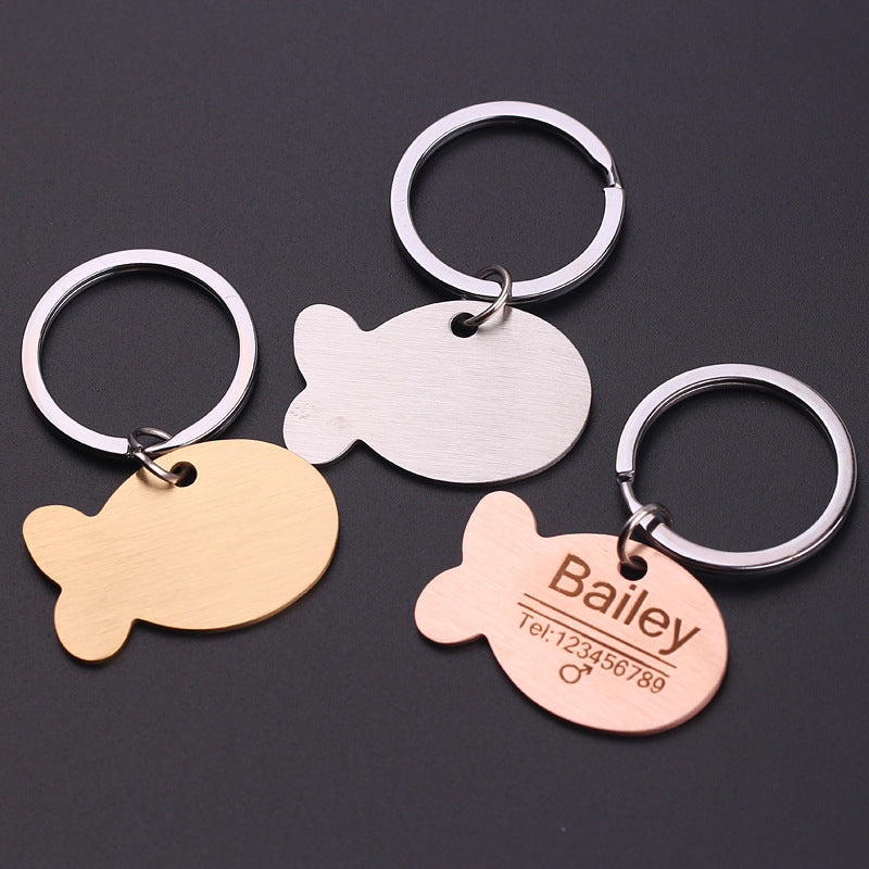 Personalized Cat Dog Pet ID Tag