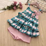 Kids T-Shirt Shorts Suit