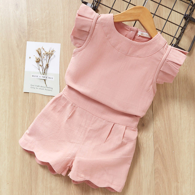 Kids T-Shirt Shorts Suit