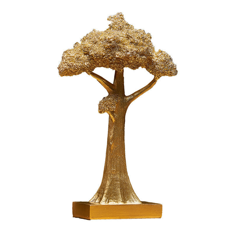 Golden Lucky Tree Decoration Store Cashier Decoration