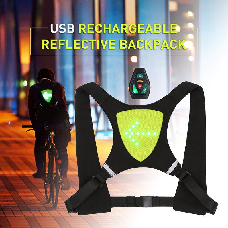 USB Rechargeable Vest Backpack