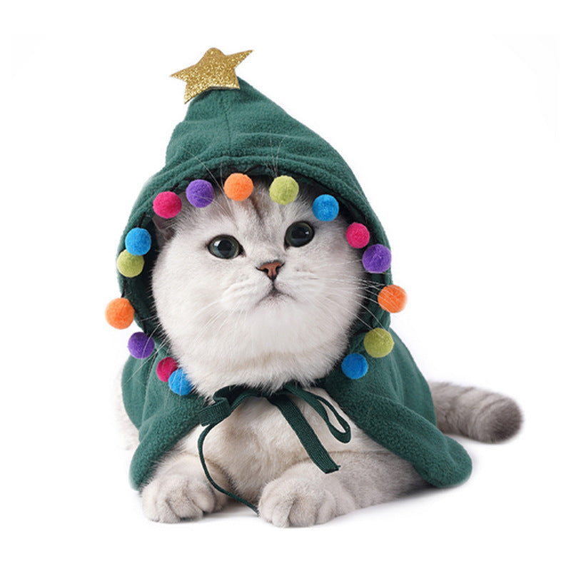 Christmas Cloak Halloween Disguise Cat