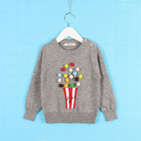 Woolen Fleece Girls Sweater