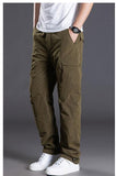Men's Straight Winter Casual Pants