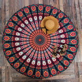 Printed Round Beach Towels