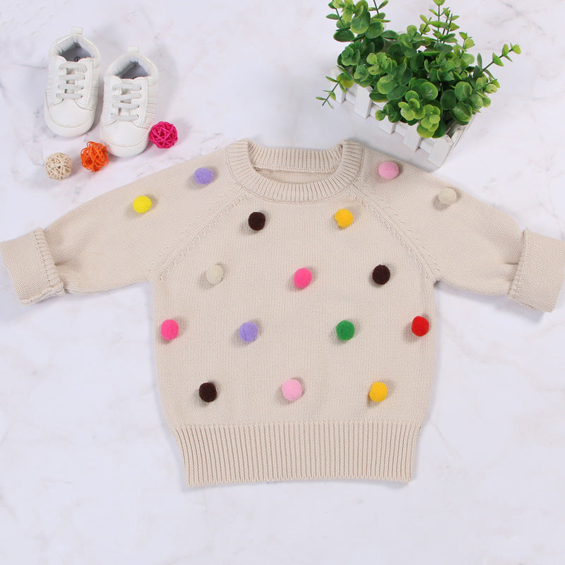 Woolen Fleece Girls Sweater