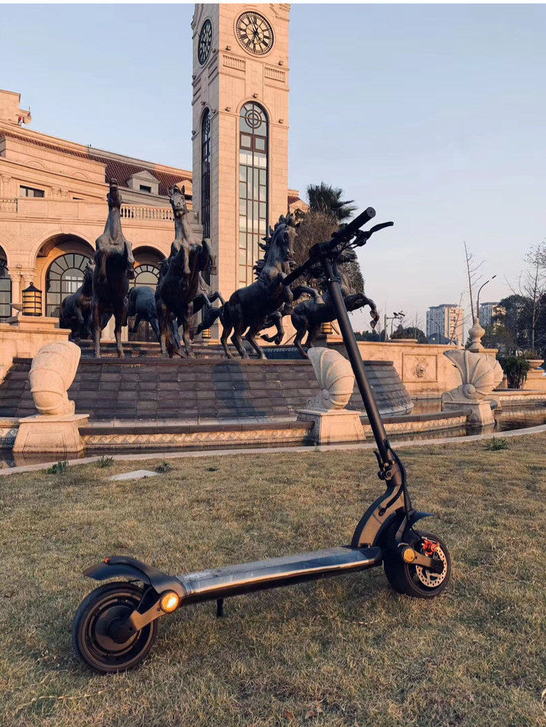 Double Drive Folding Scooter