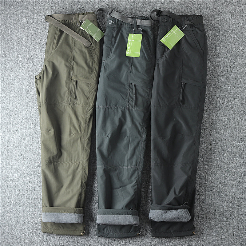 Men's Straight Winter Casual Pants