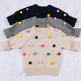 Woolen Fleece Girls Sweater