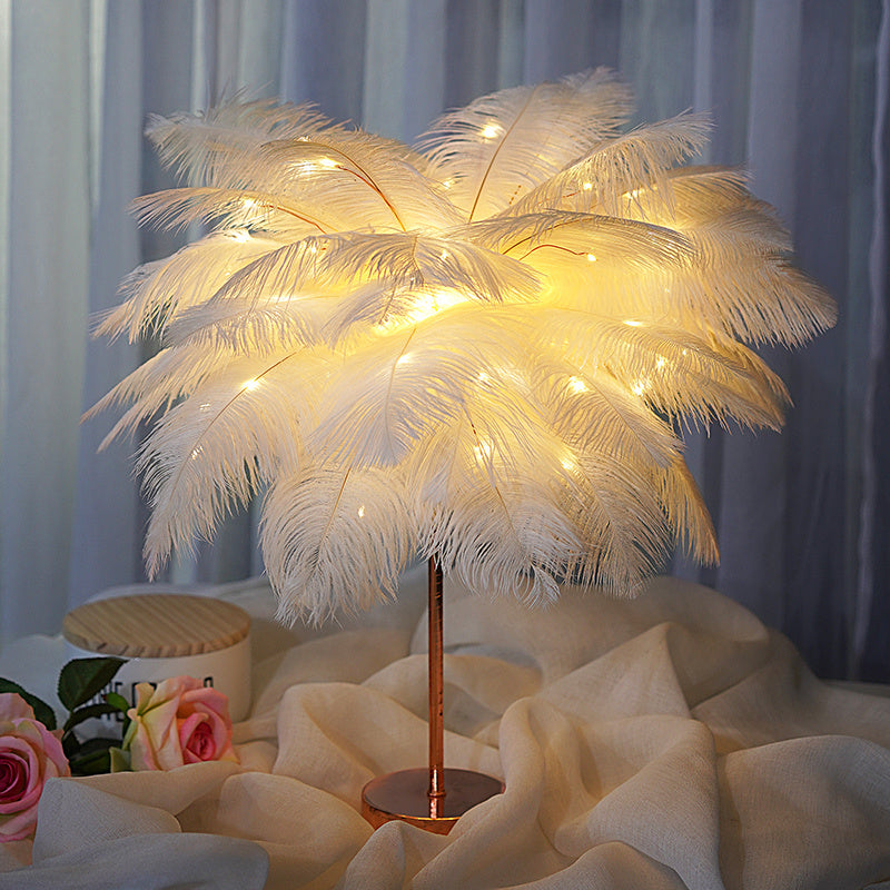 Feather Lamp Nordic Desk Lamp