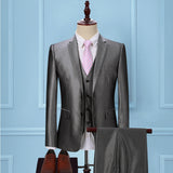Dark Green Suit Suit Men's