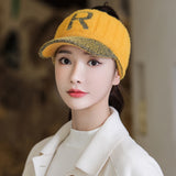 Alphabet Knitting Woolen Cap