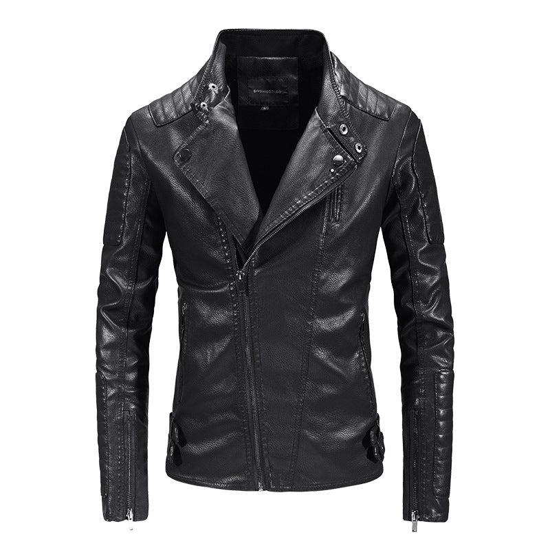 Trendy Leather Jacket