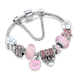 Diamond Butterfly LOVE Pendant