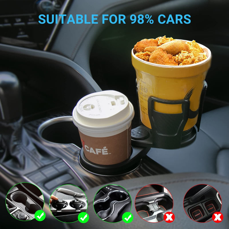 Car Drinking Bottle Holder 360 Degrees Rotatable Cup Holder