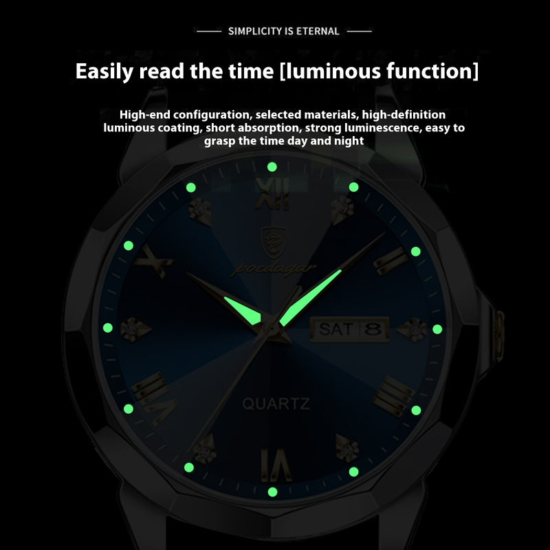 Waterproof Super Luminous Luxury Watch