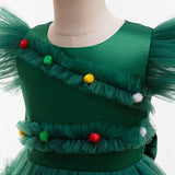 Christmas Party Girl Princess Dress