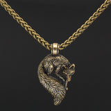 Personalized Animal Men's Fox Pendant