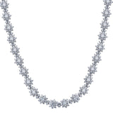 Carbon Diamond Sunflower Chain