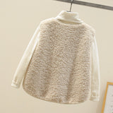 Lamb Wool Vest Women's Short Jacket
