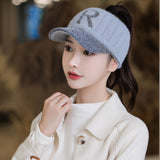 Alphabet Knitting Woolen Cap