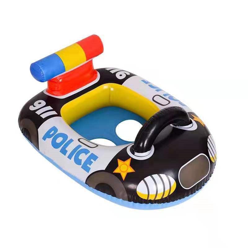 Inflatable Police Car Swimming Ring