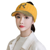 Alphabet Knitting Woolen Cap