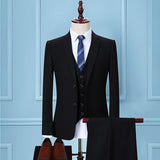 Dark Green Suit Suit Men's