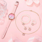 Cute Fashion Watch Bracelet Suit