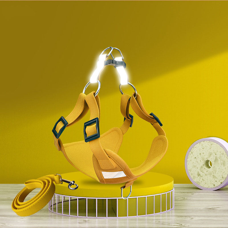 Pet Dog Harness Reflective Dog Leash