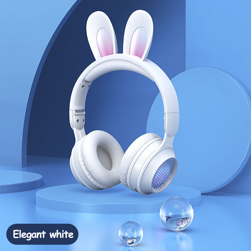 Rabbit Ear Headphones Wireless Luminous Headphones