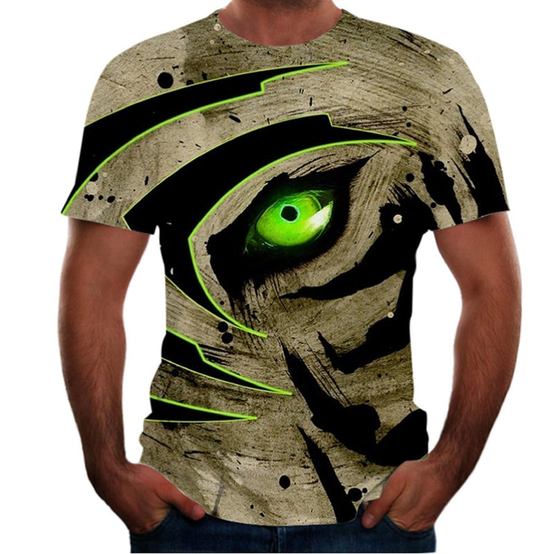 New Animal Print 3d T-shirt