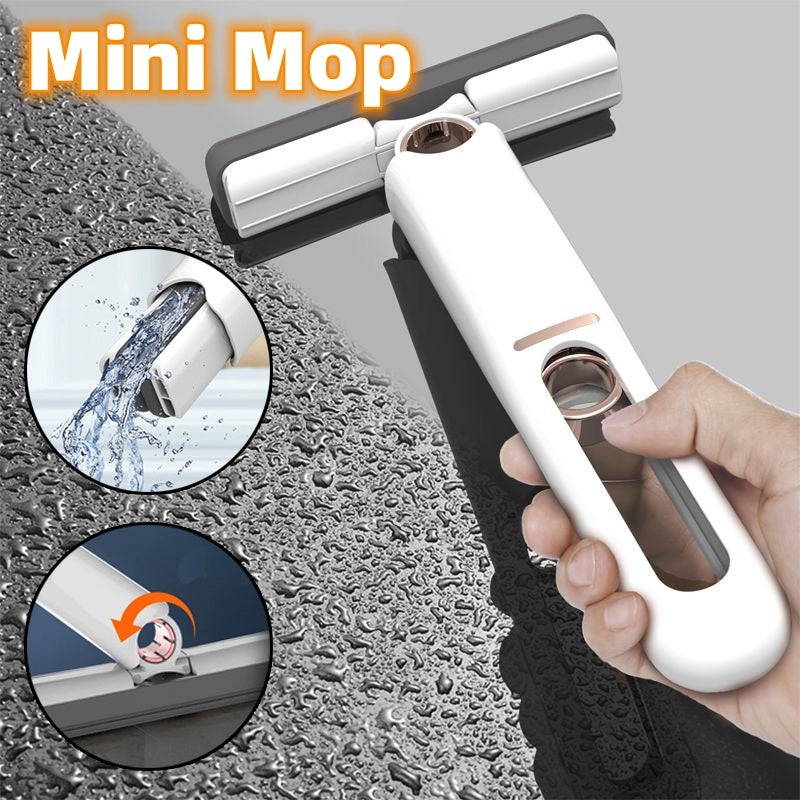 Mini Mops Floor Cleaning  Mop  Car Portable Wiper Glass Screen Mop