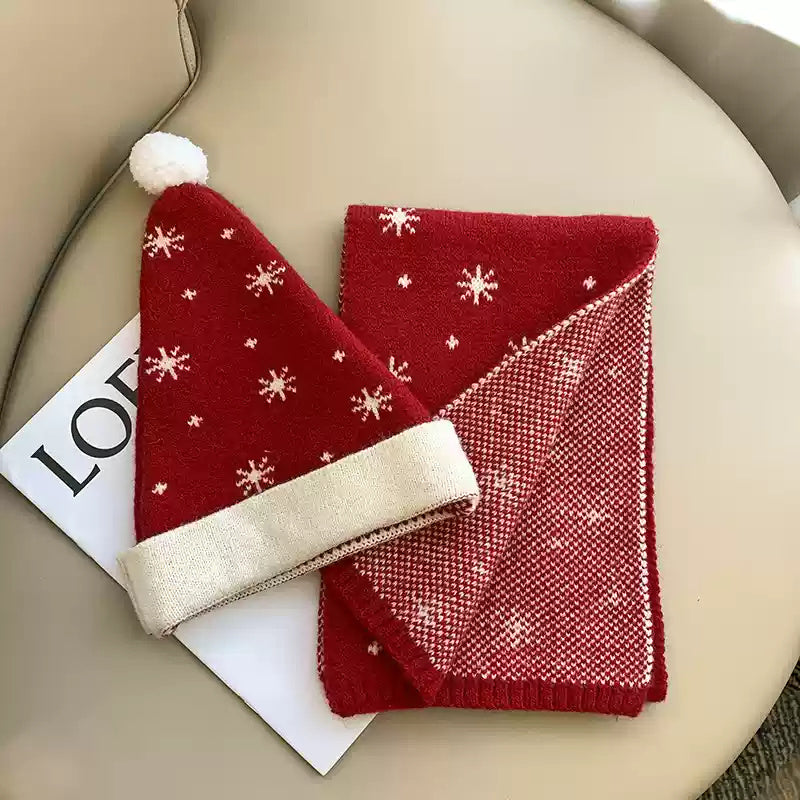 Christmas Tree Children's Knitted Scarf