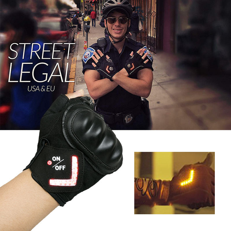Auto Sensing Riding Gloves