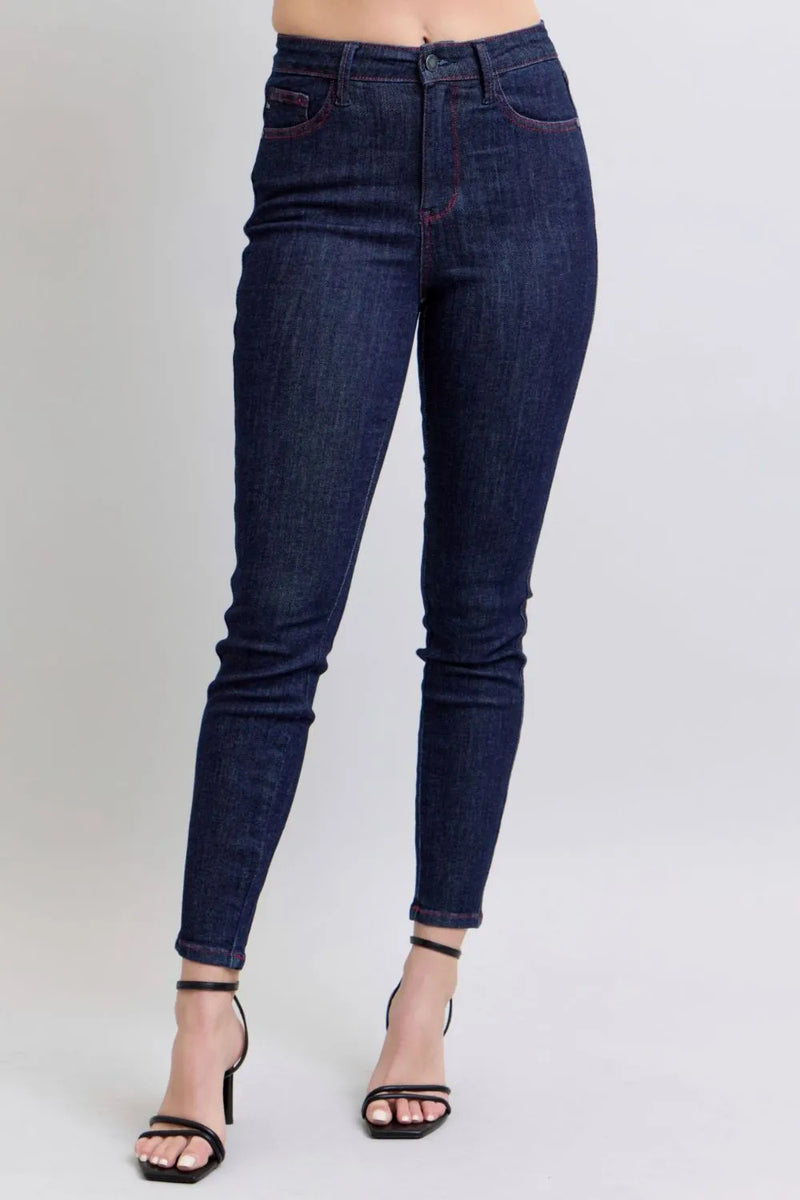Judy Blue Full Size Heart Shaped Jeans