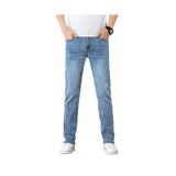 Loose Youth Straight Slim Fit Elastic Jeans