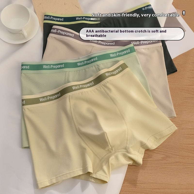 Blocked Breathable Pure Cotton Underwear